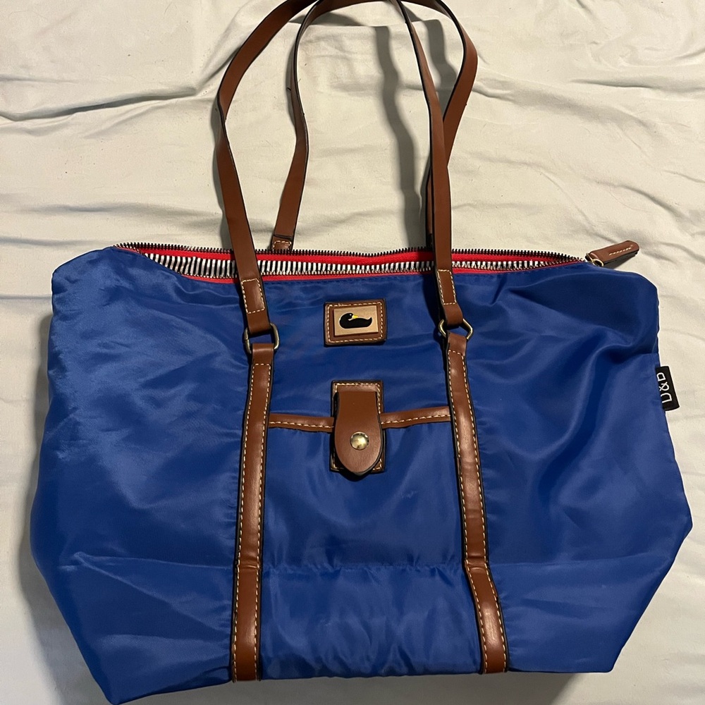 Dooney & Bourke Nylon Blue Shoulder Bag